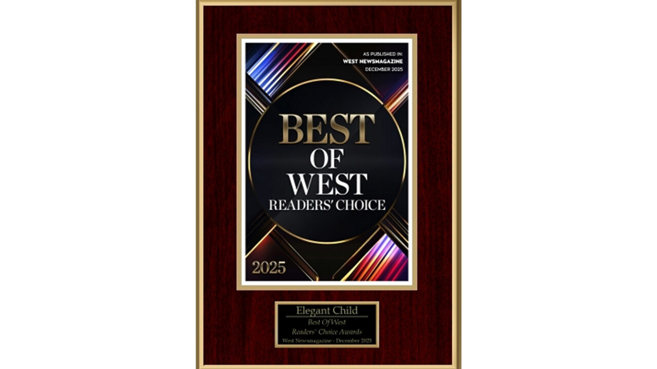 Elegant Child Award Graphic.