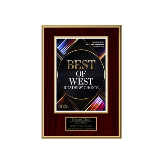 Elegant Child Award Graphic.
