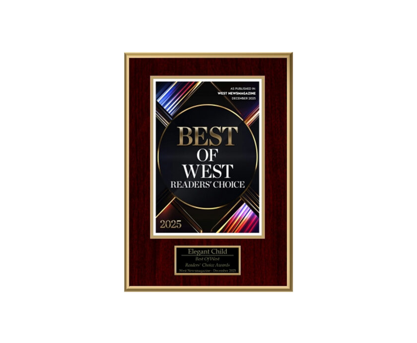 Elegant Child Award Graphic.